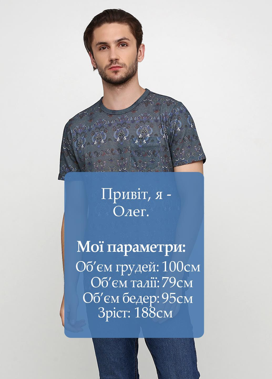 Серая футболка JACK&JONES