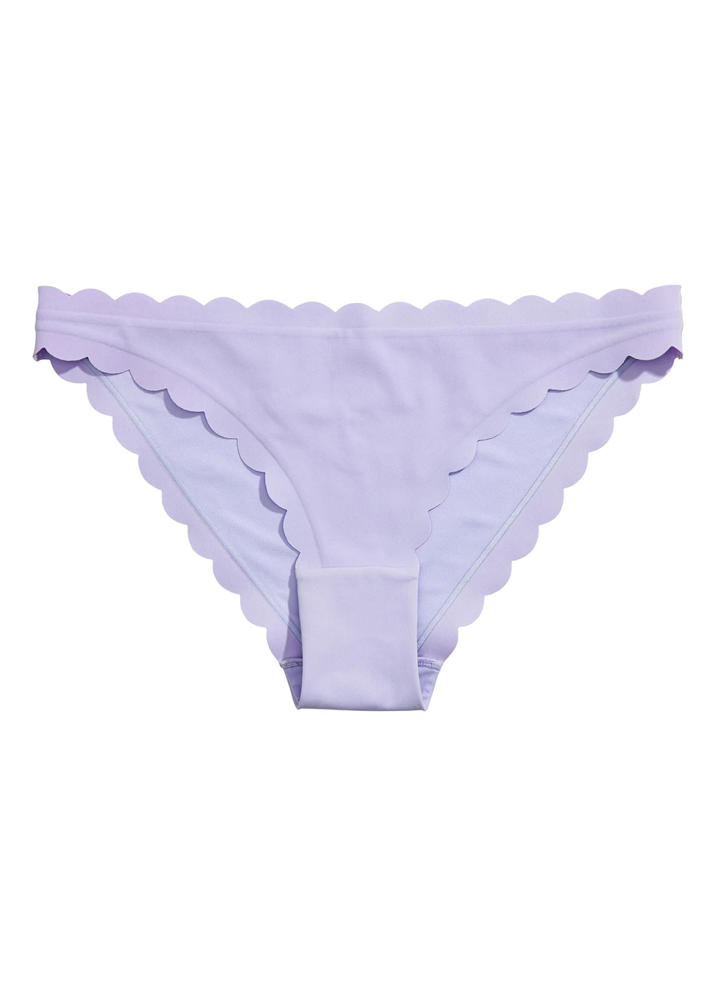 Лавандовые купальные трусики-плавки однотонные H&M