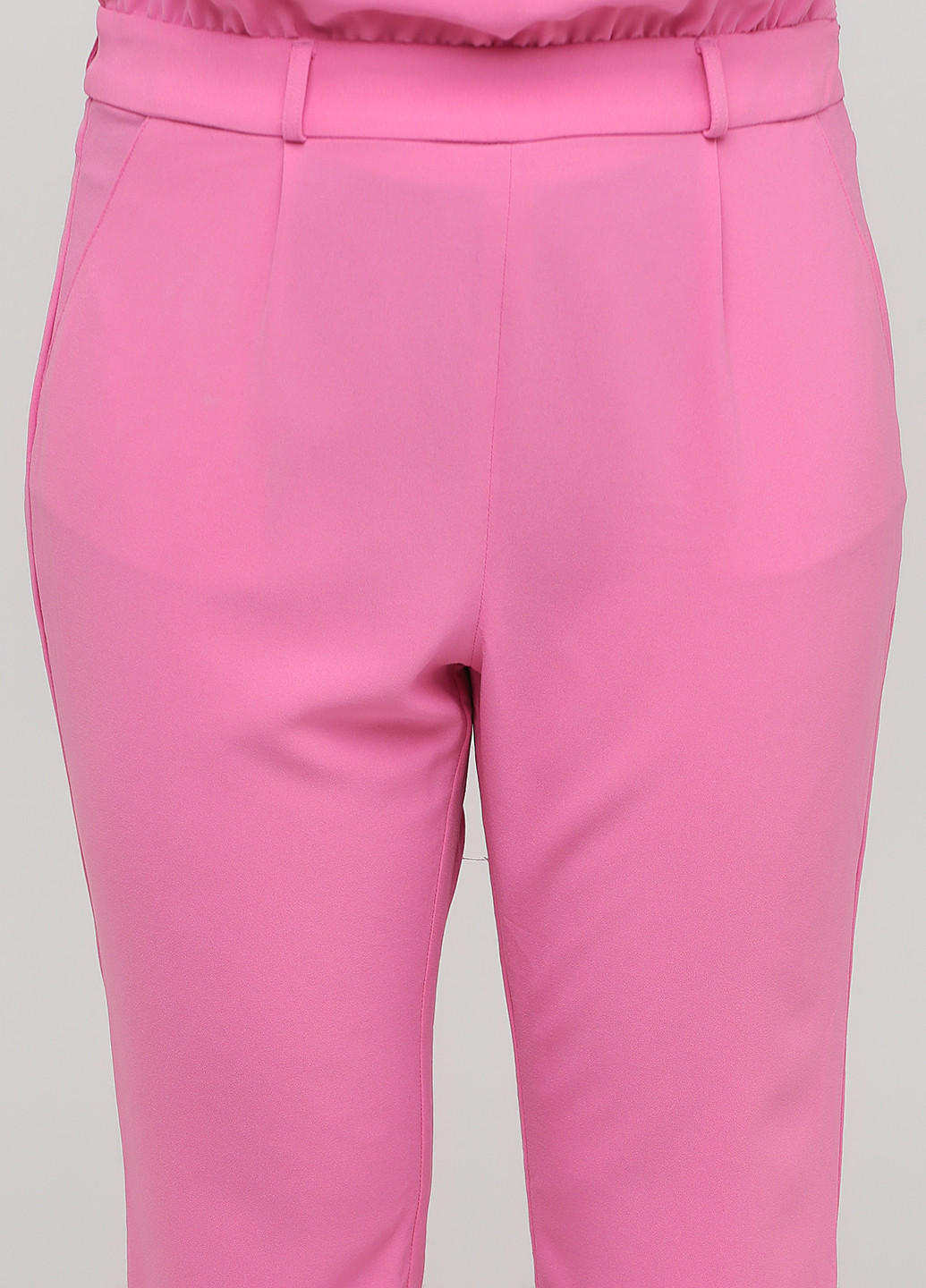Комбинезон Vero Moda комбинезон-брюки анималистичный розовый кэжуал полиэстер