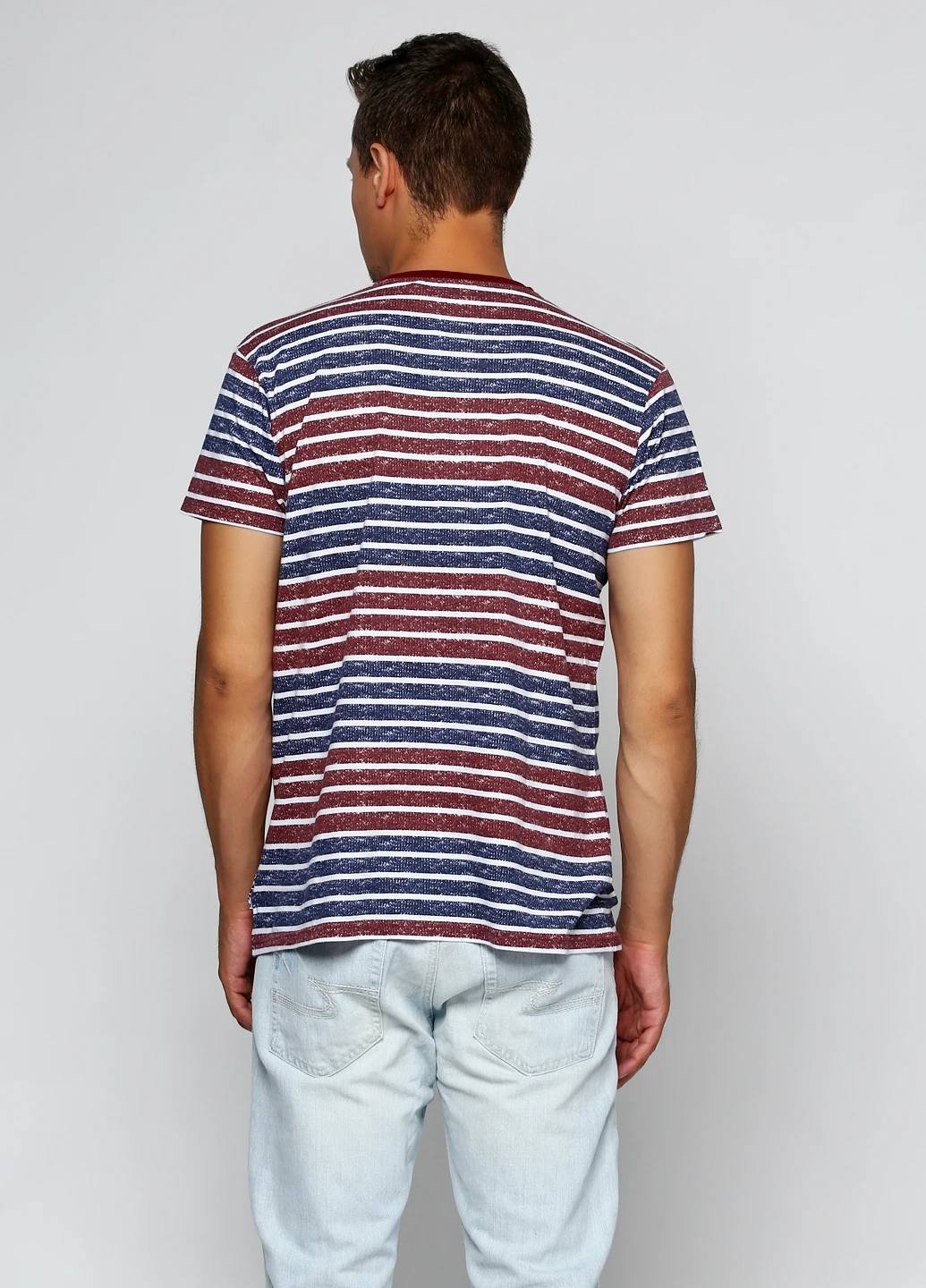 Бордова футболка Lee Cooper