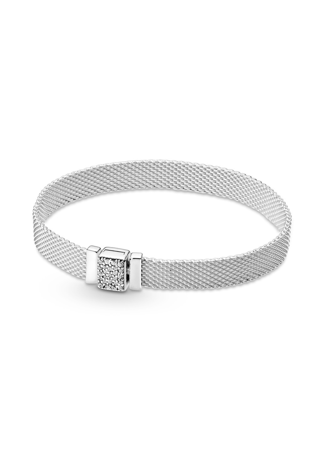 Срібний браслет для намистин Пандора Reflexions Pave 23 No Brand (252508815)