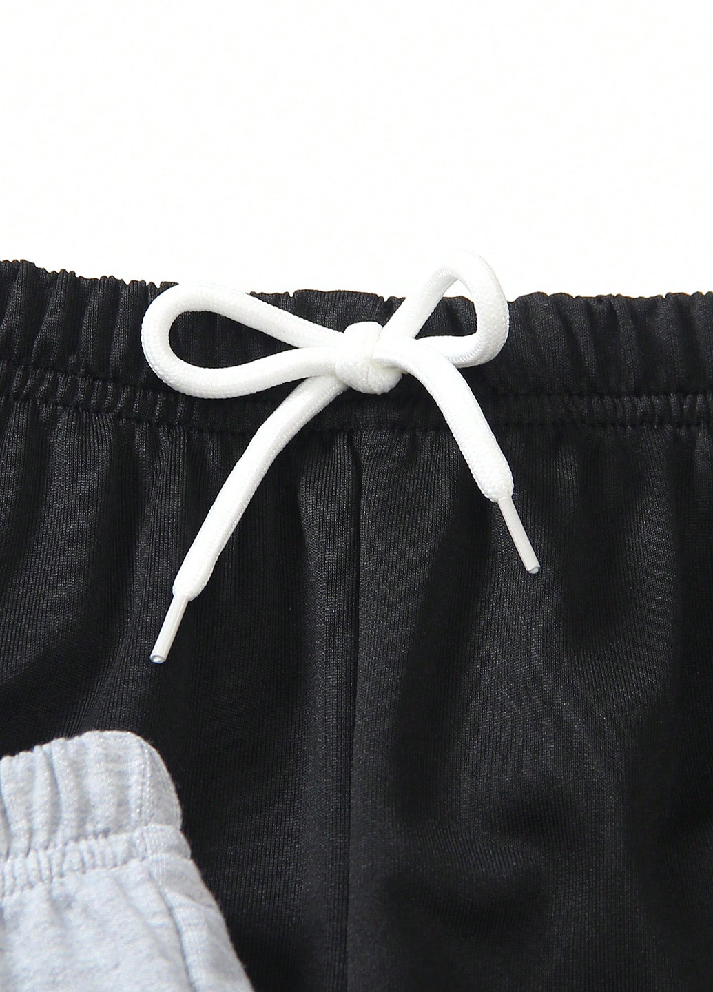 Комбинированные спортивные, кэжуал демисезонные брюки джоггеры SHEIN