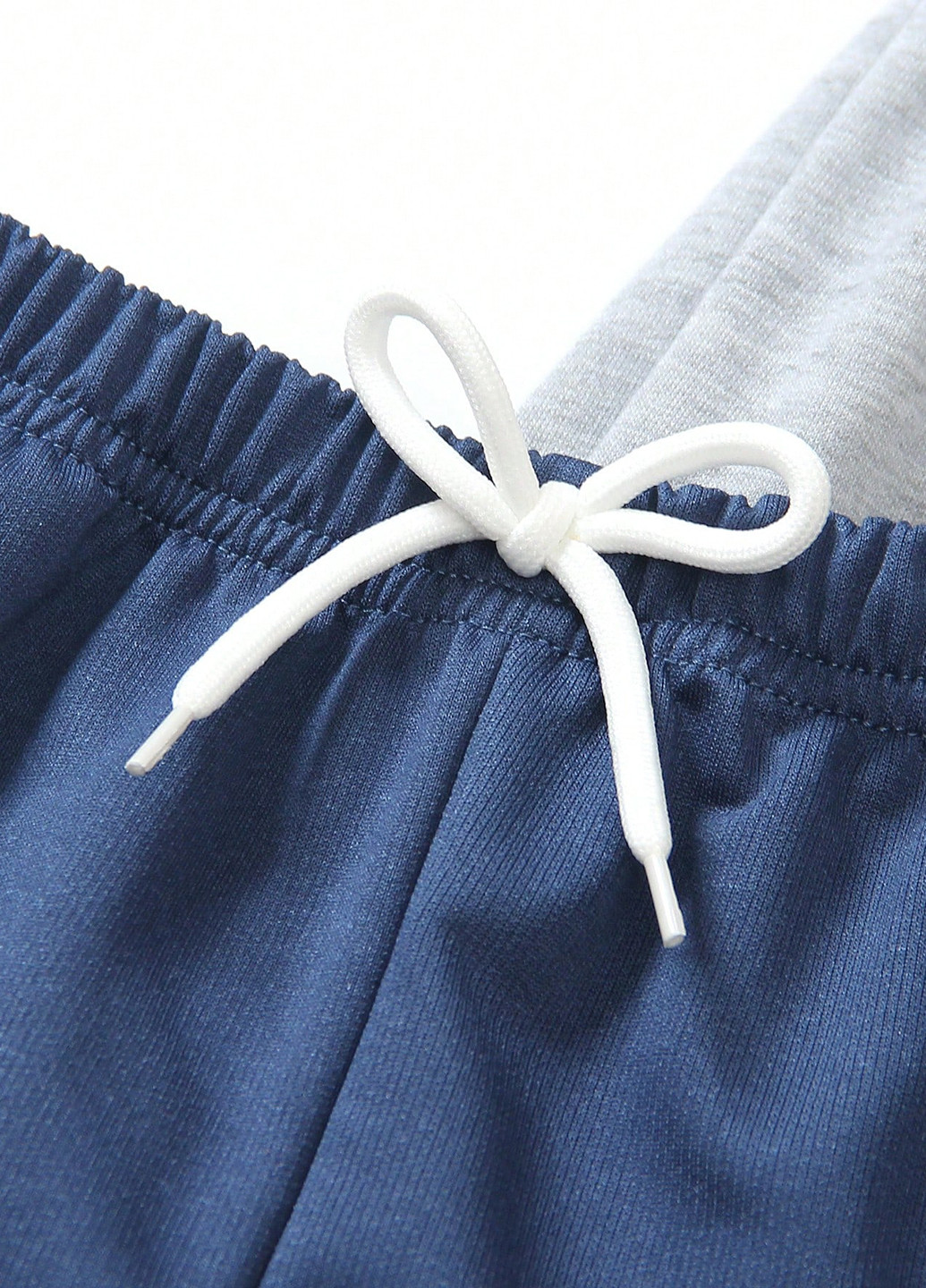 Комбинированные спортивные, кэжуал демисезонные брюки джоггеры SHEIN