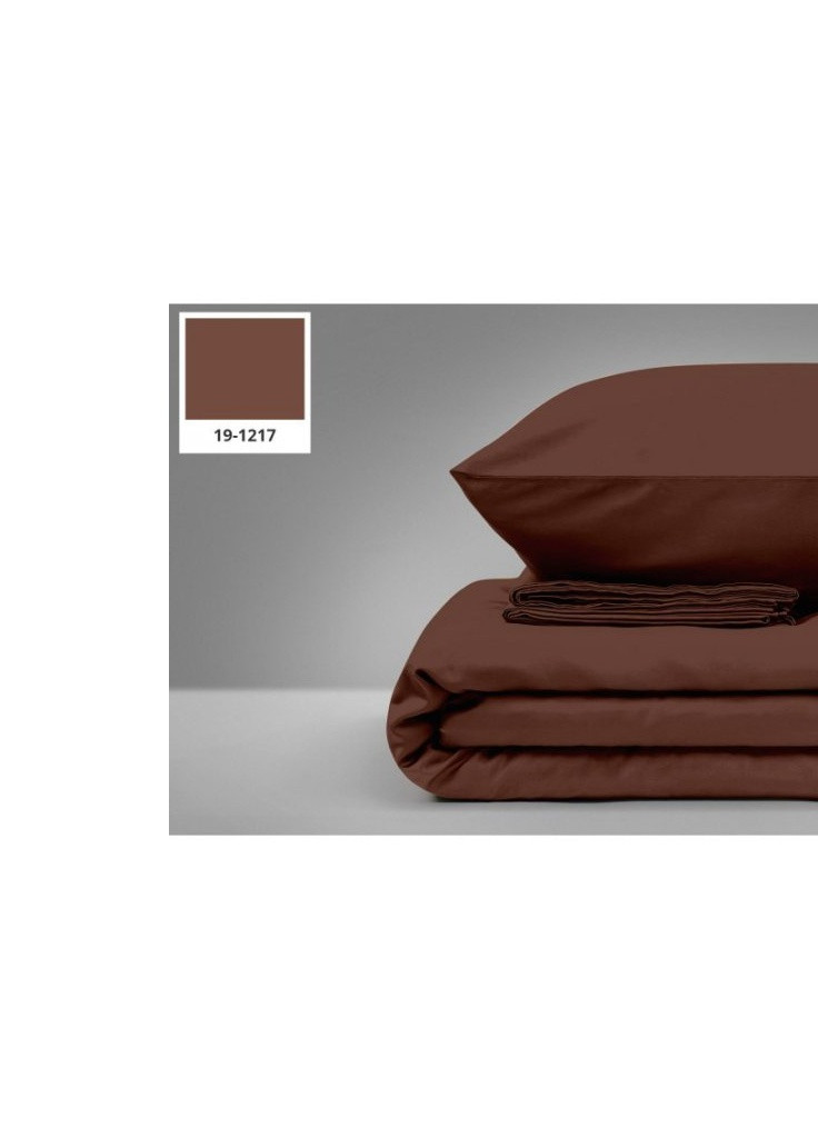 Постільна білизна Бязь Premium Chocolate Perla 160х220 євро (2200001477346) Mirson (254009261)
