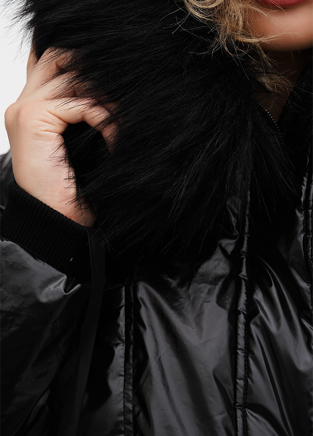 Черная демисезонная куртка Boohoo