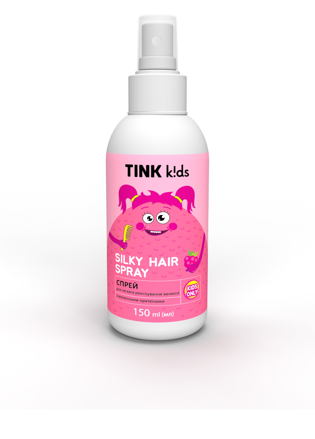 Спрей для легкого расчесывания волос Silky Hair Spray, 150 мл TINK kids (316324621)