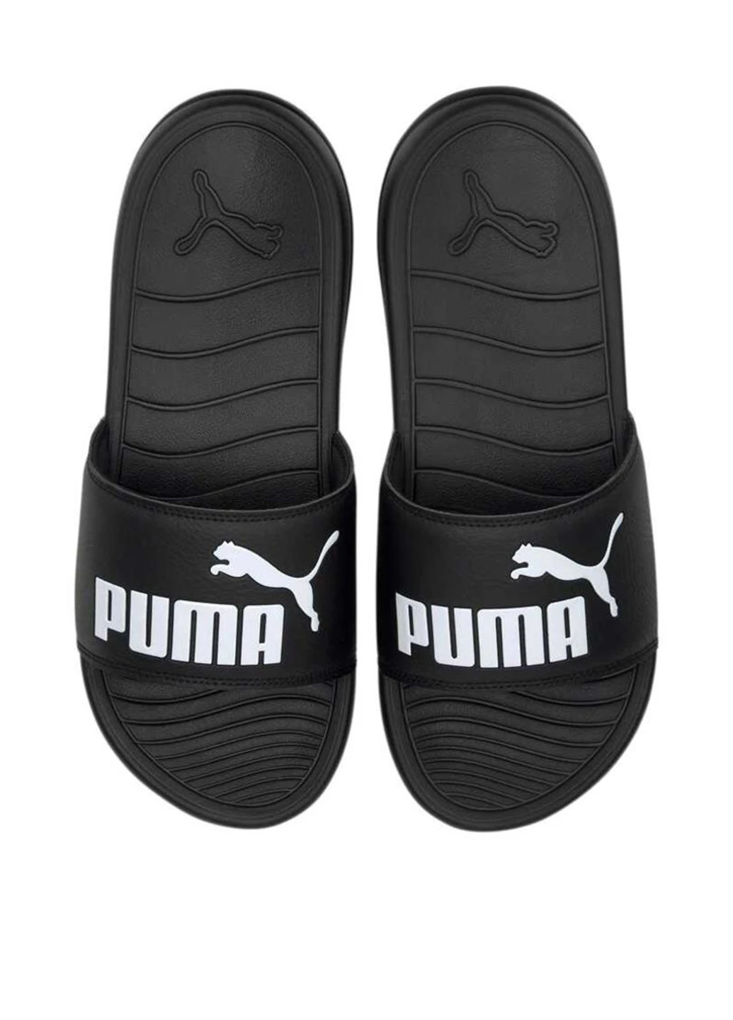 Черные кэжуал шлепанцы 372279-01 Puma