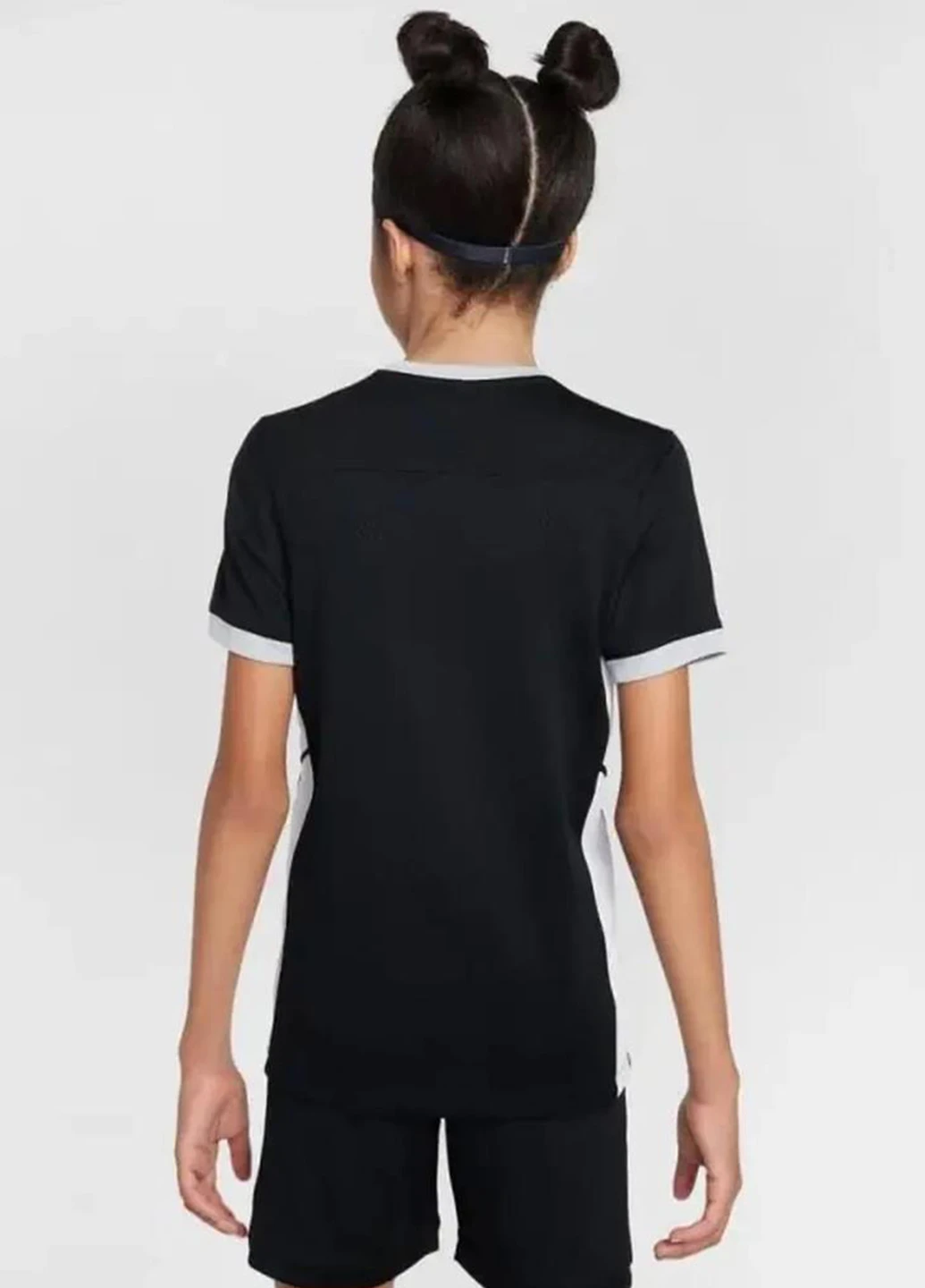 Черная демисезонная футболка fz9758-010 Nike Dri-Fit Academy 25 Black