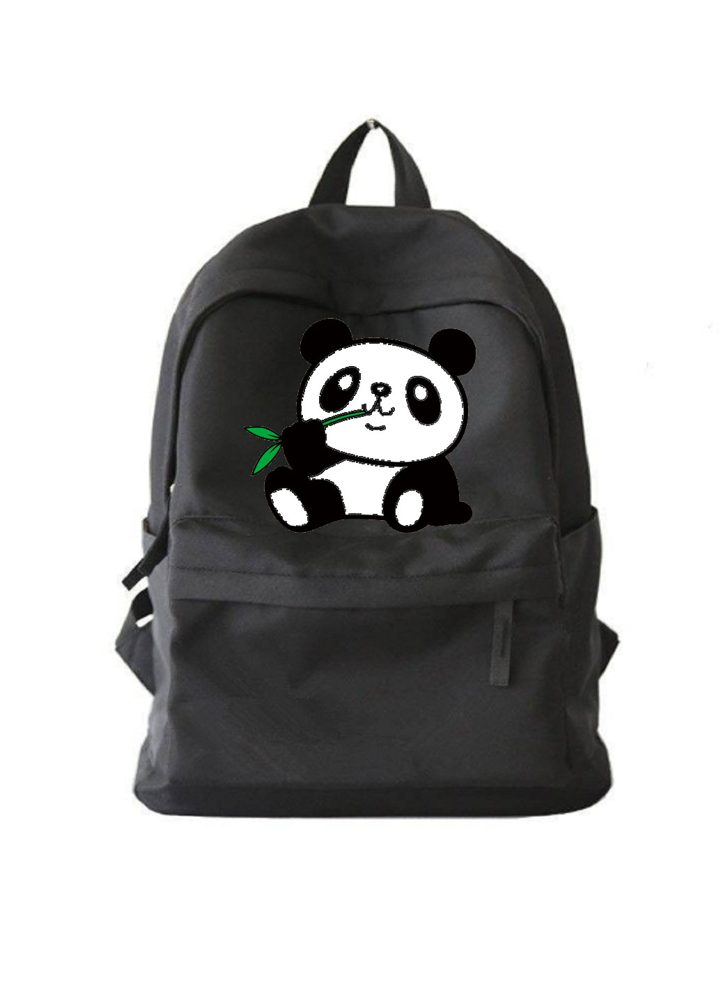 Рюкзак міський чорний панда з гілочкою No Brand (255679437)