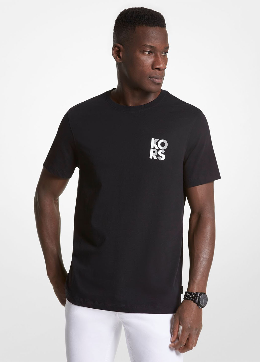 Черная футболка Michael Kors