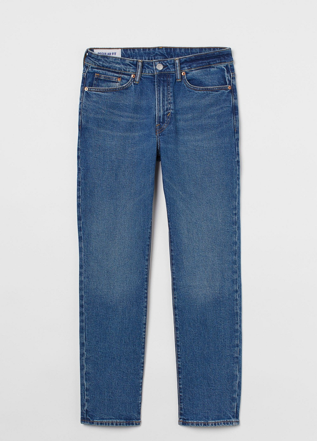 Темно-синие демисезонные джинси H&M