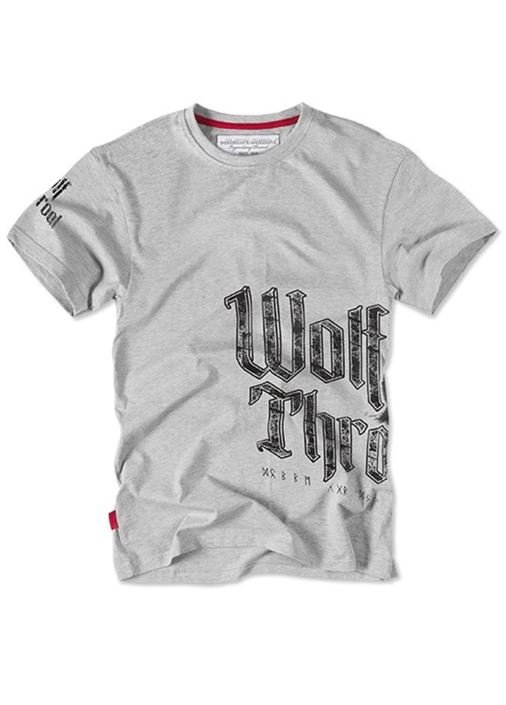 Сіра футболка dobermans wolf throat ts104gy Dobermans Aggressive
