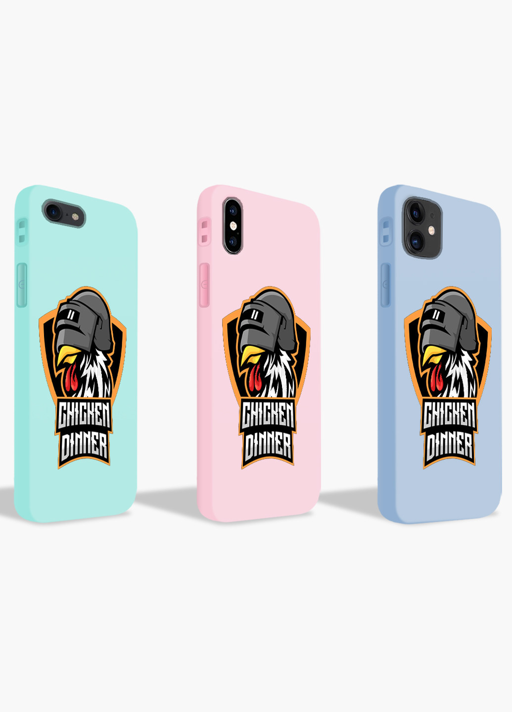 Чехол силиконовый Apple Iphone Xs Пубг Пабг (Pubg) (8938-1186) MobiPrint (219347550)