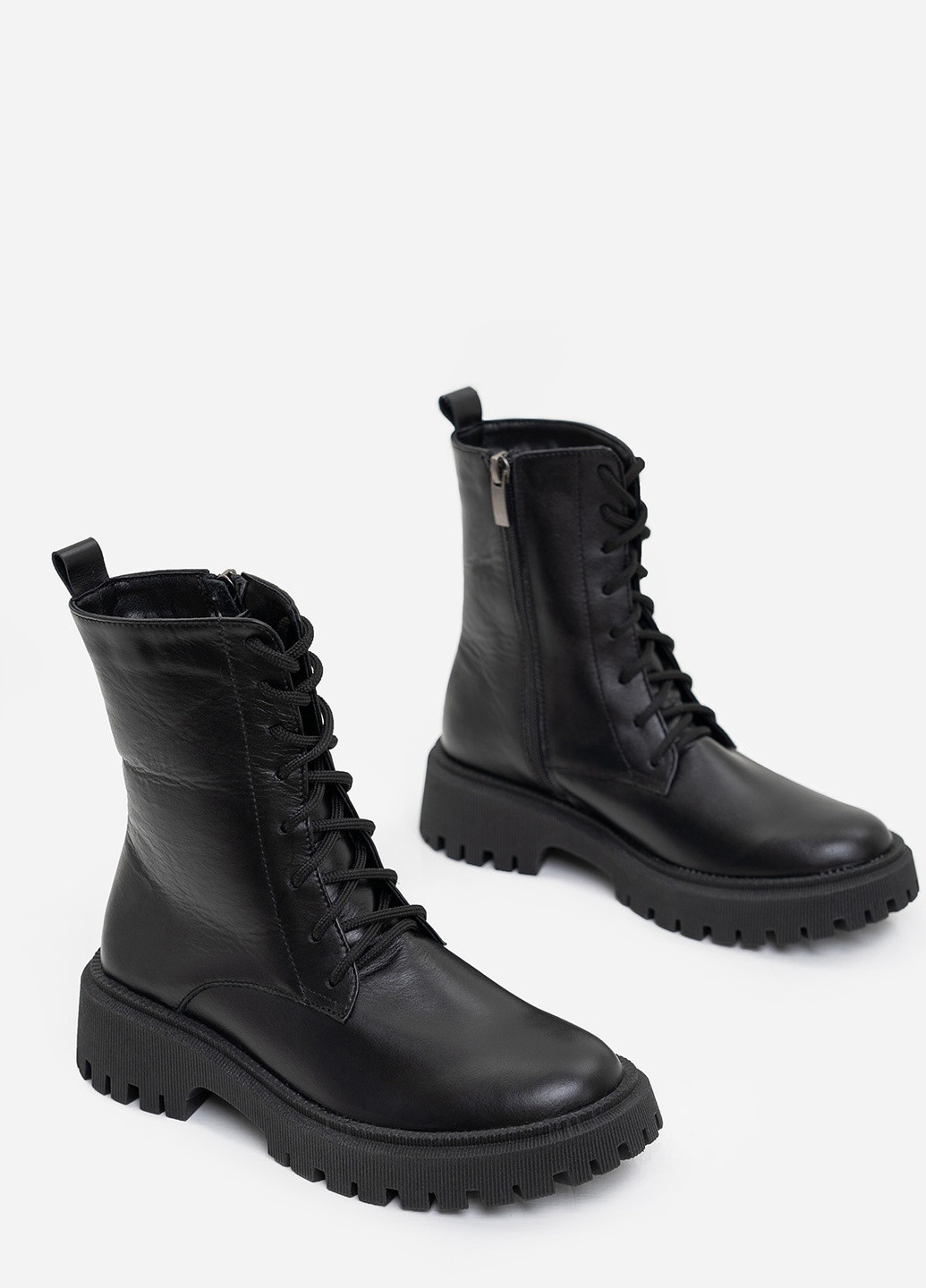 Зимние ботинки женские ISSA PLUS со шнуровкой