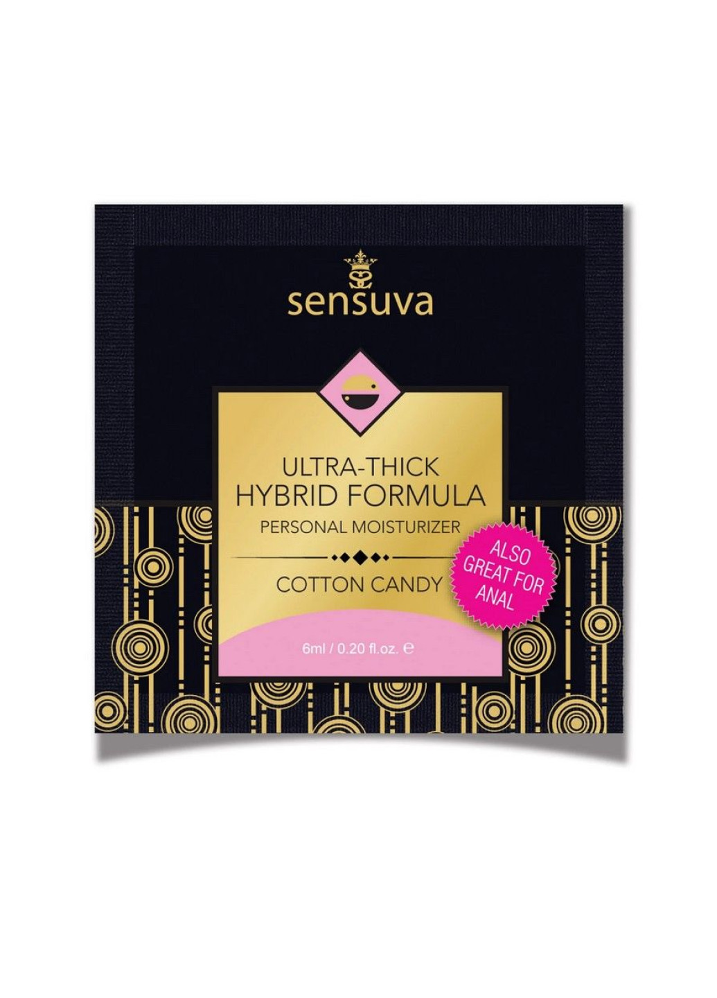 Пробник - Ultra-Thick Hybrid Formula Cotton Candy (6 мл) Sensuva (251240971)