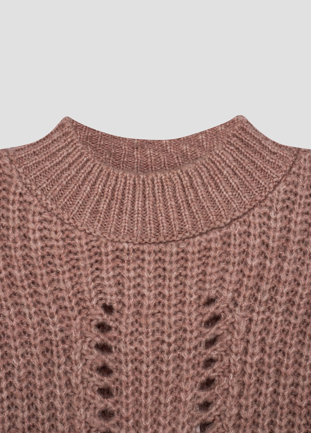 Розовый зимний свитер Anna Field