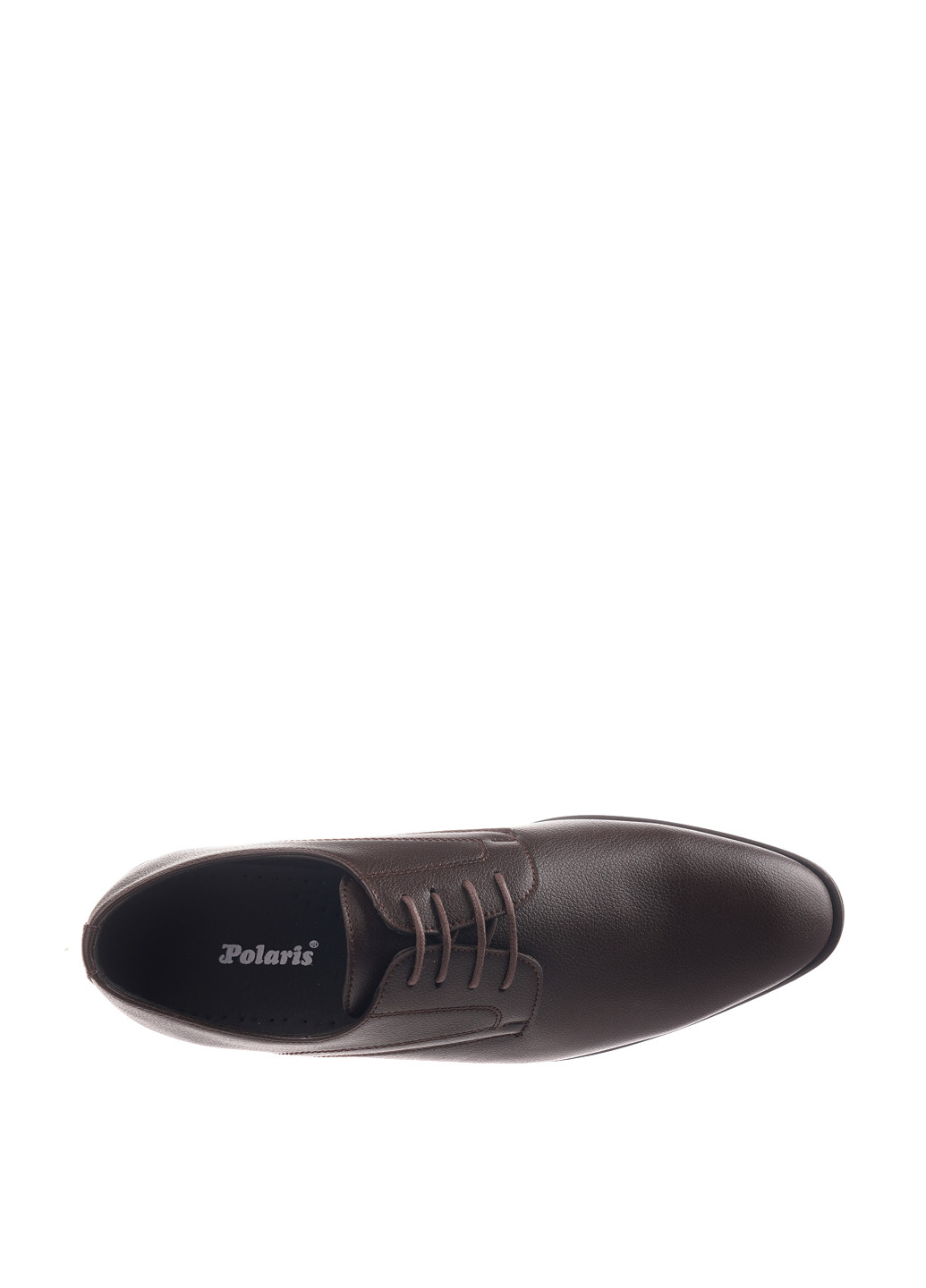 Темно-коричневые кэжуал туфли Polaris на шнурках