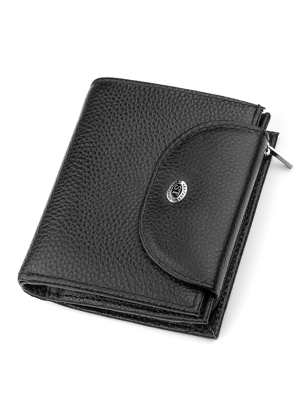 Женский кожаный кошелек 12х10х3 см st leather (252127507)