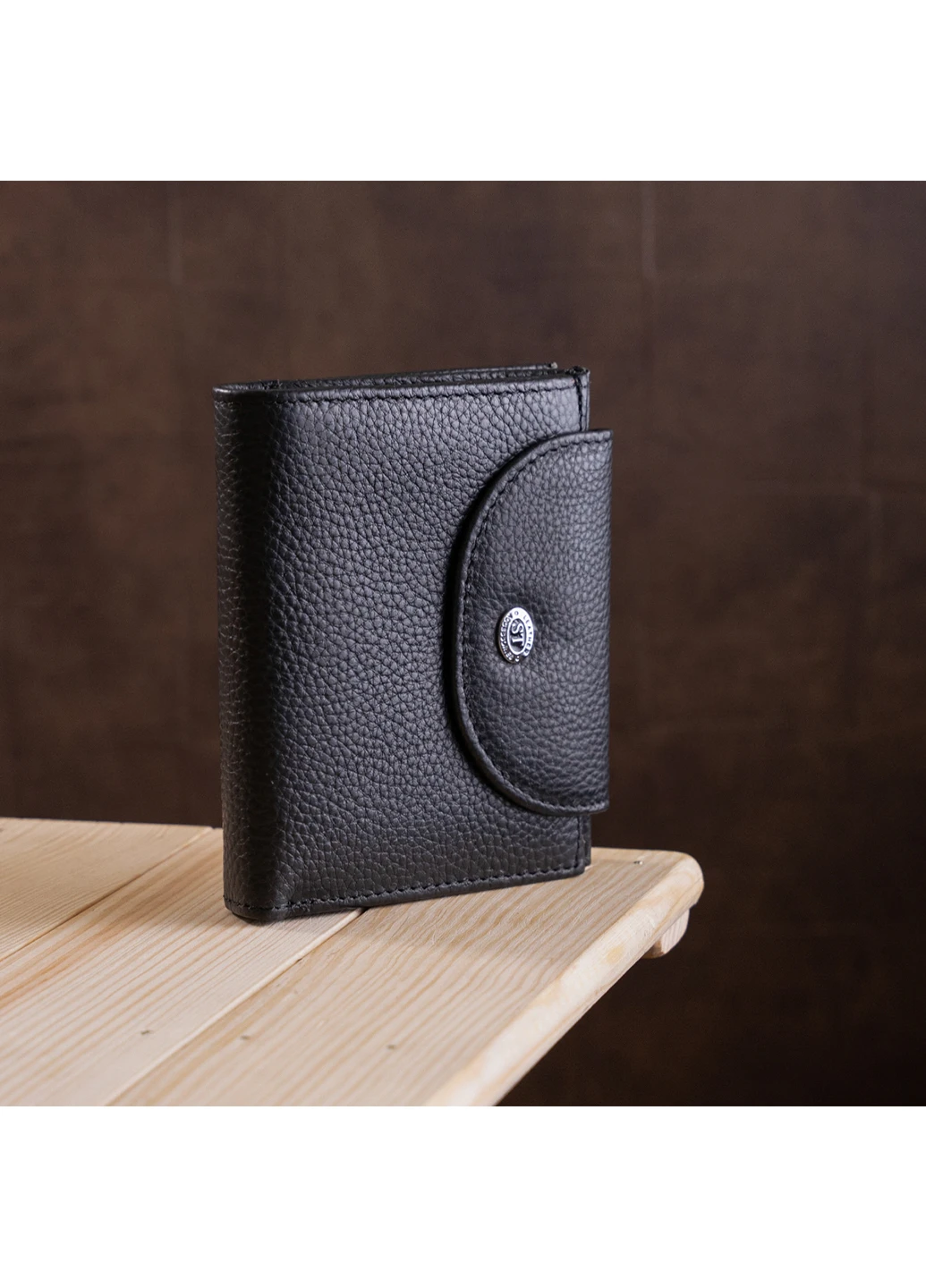Женский кожаный кошелек 12х10х3 см st leather (252127507)