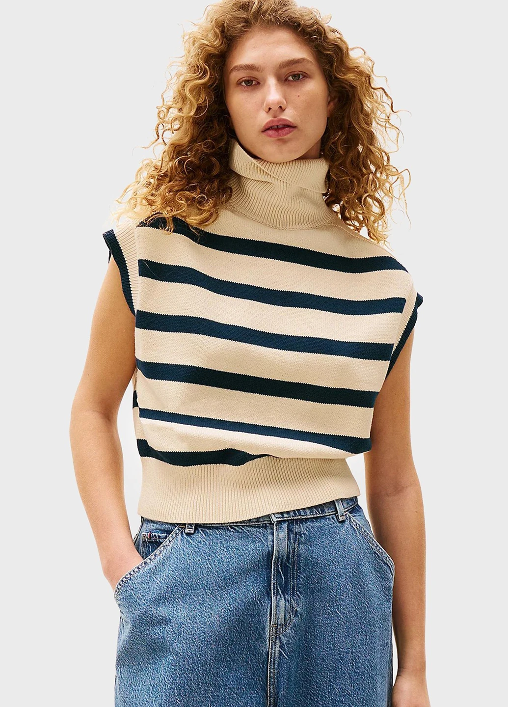 Комбінований демісезонний светр Tommy Hilfiger