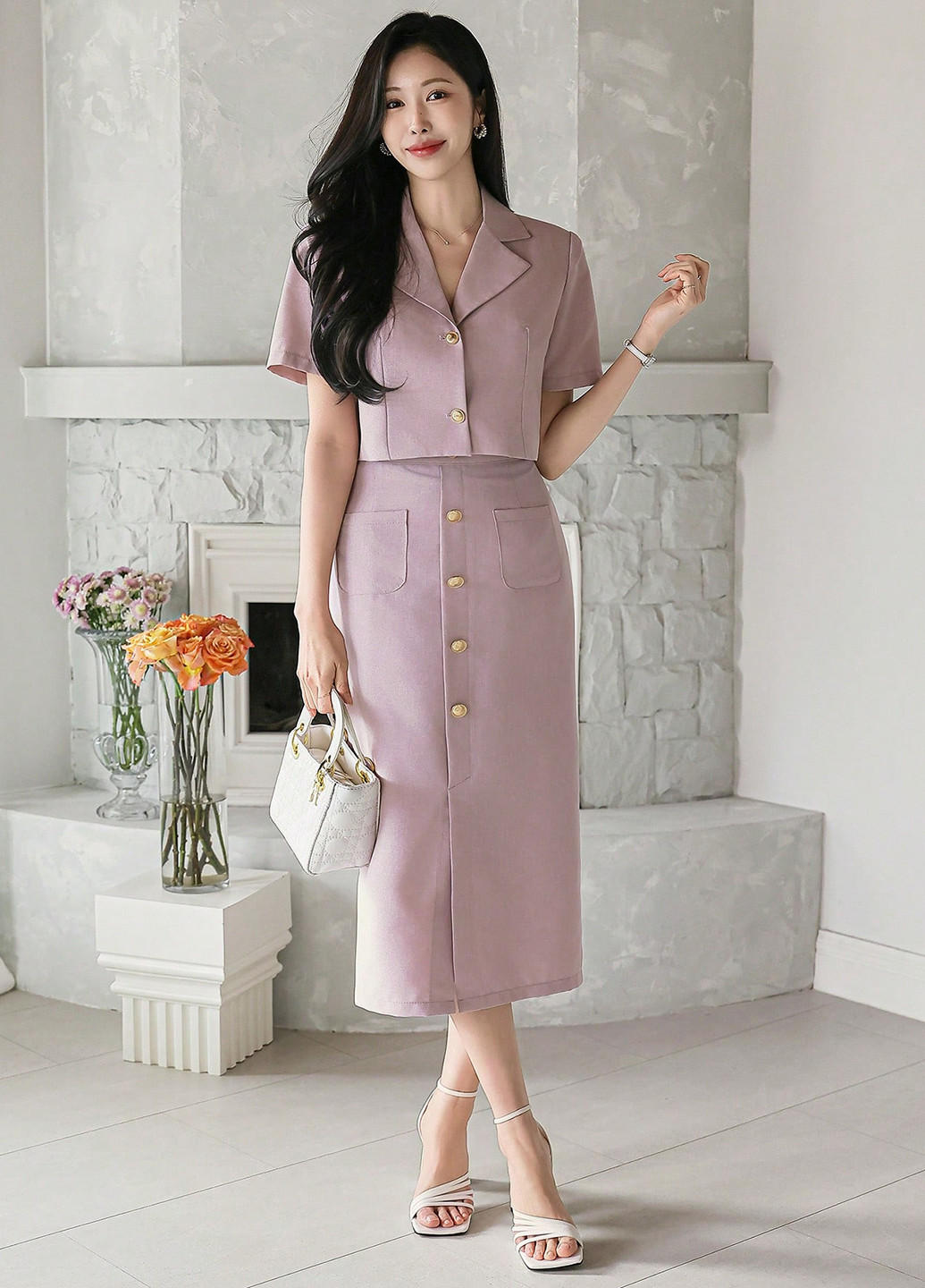 Костюм (жакет, спідниця) SHEIN (365440117)