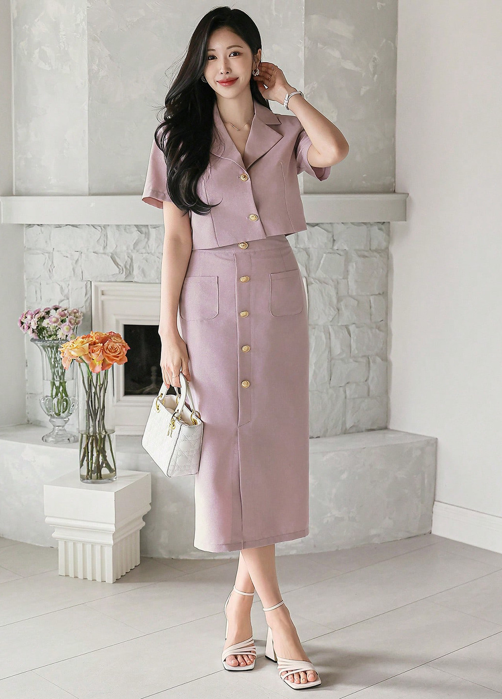 Костюм (жакет, спідниця) SHEIN (365440117)