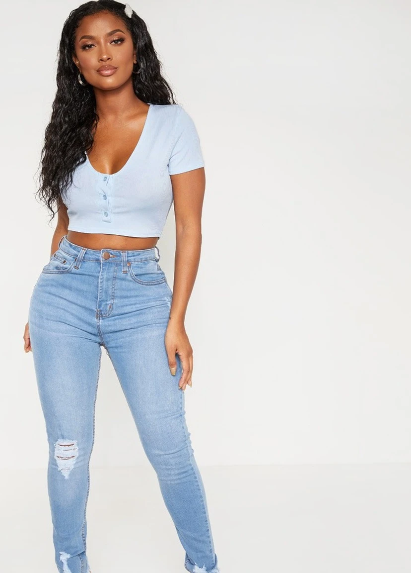 Джинсы PrettyLittleThing - (254525469)