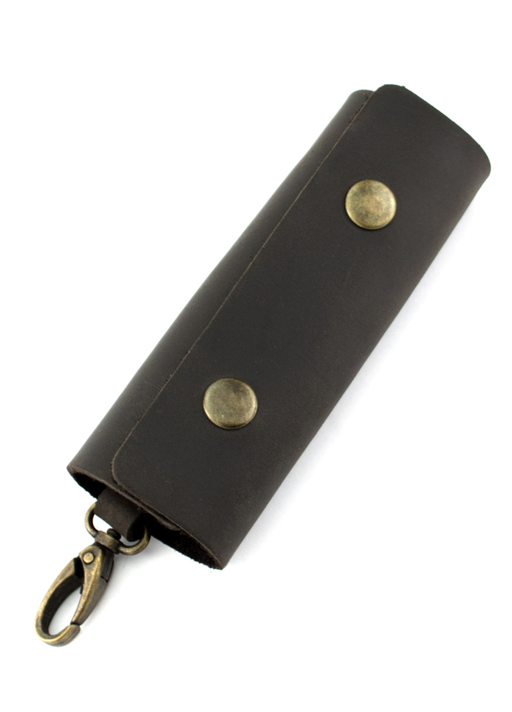 Ключница кожаная с карабином HC0055 коричневая HandyCover (219035193)