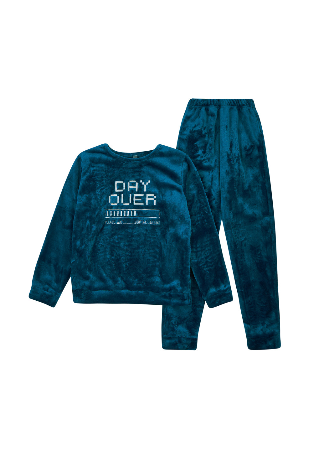 Синя зимня піжама (світшот, штани) dexter's