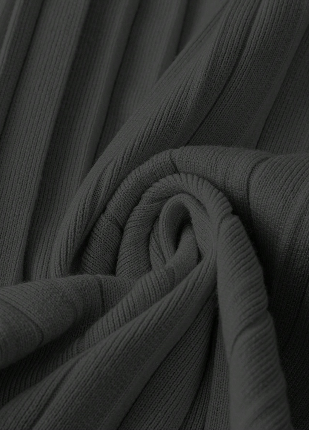 Черное кэжуал платье клеш, платье-свитер, плиссированное SHEIN однотонное