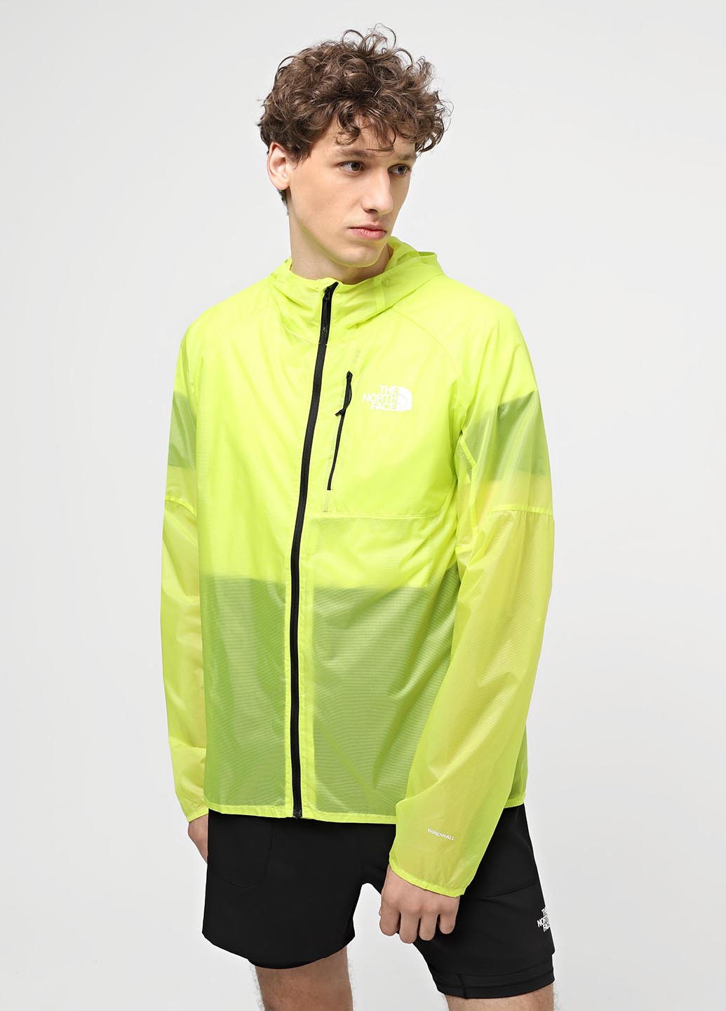 Салатова демісезонна вітровка The North Face