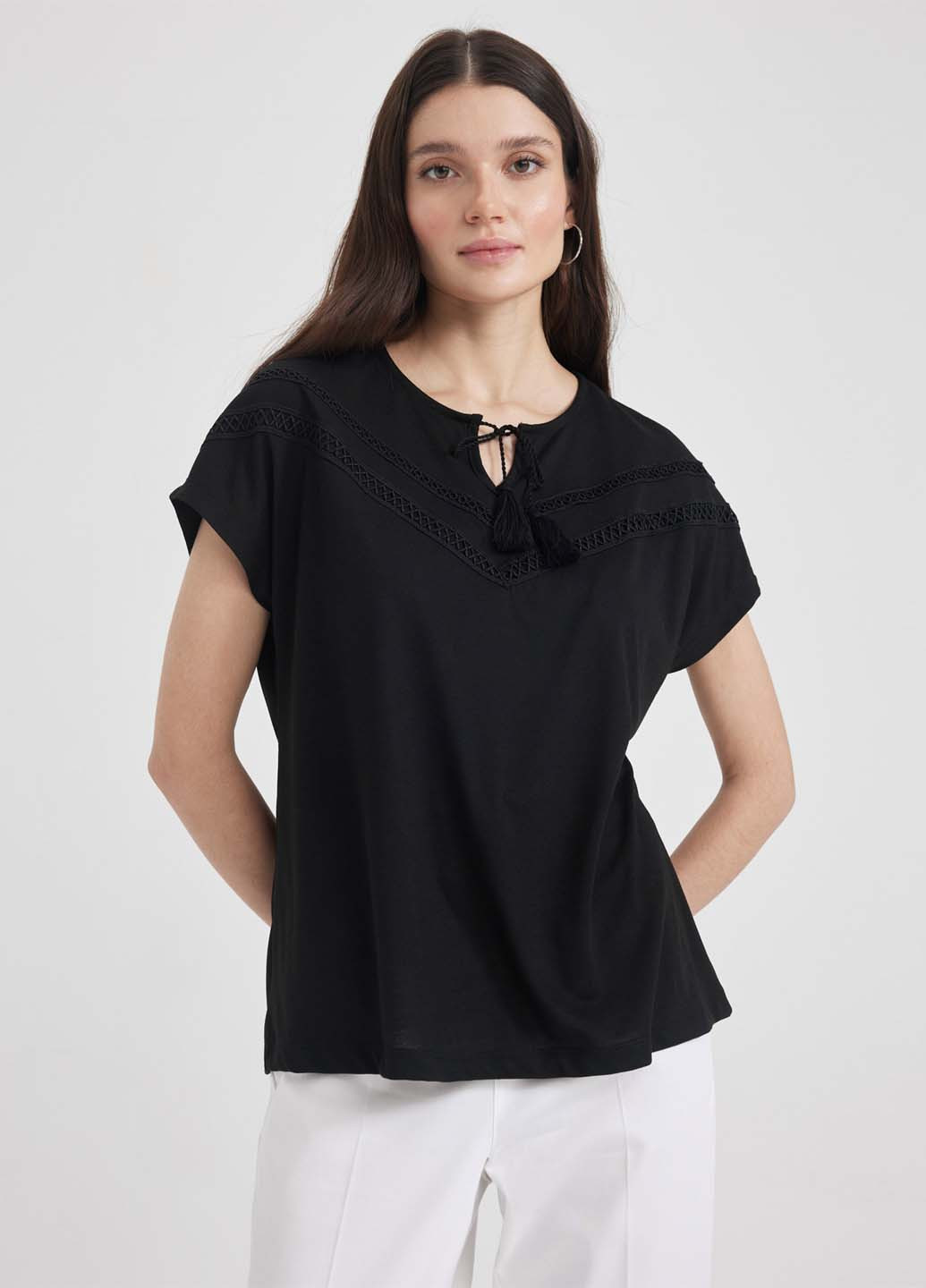 Футболка DeFacto X4976AZ-BK81 - (329039417)