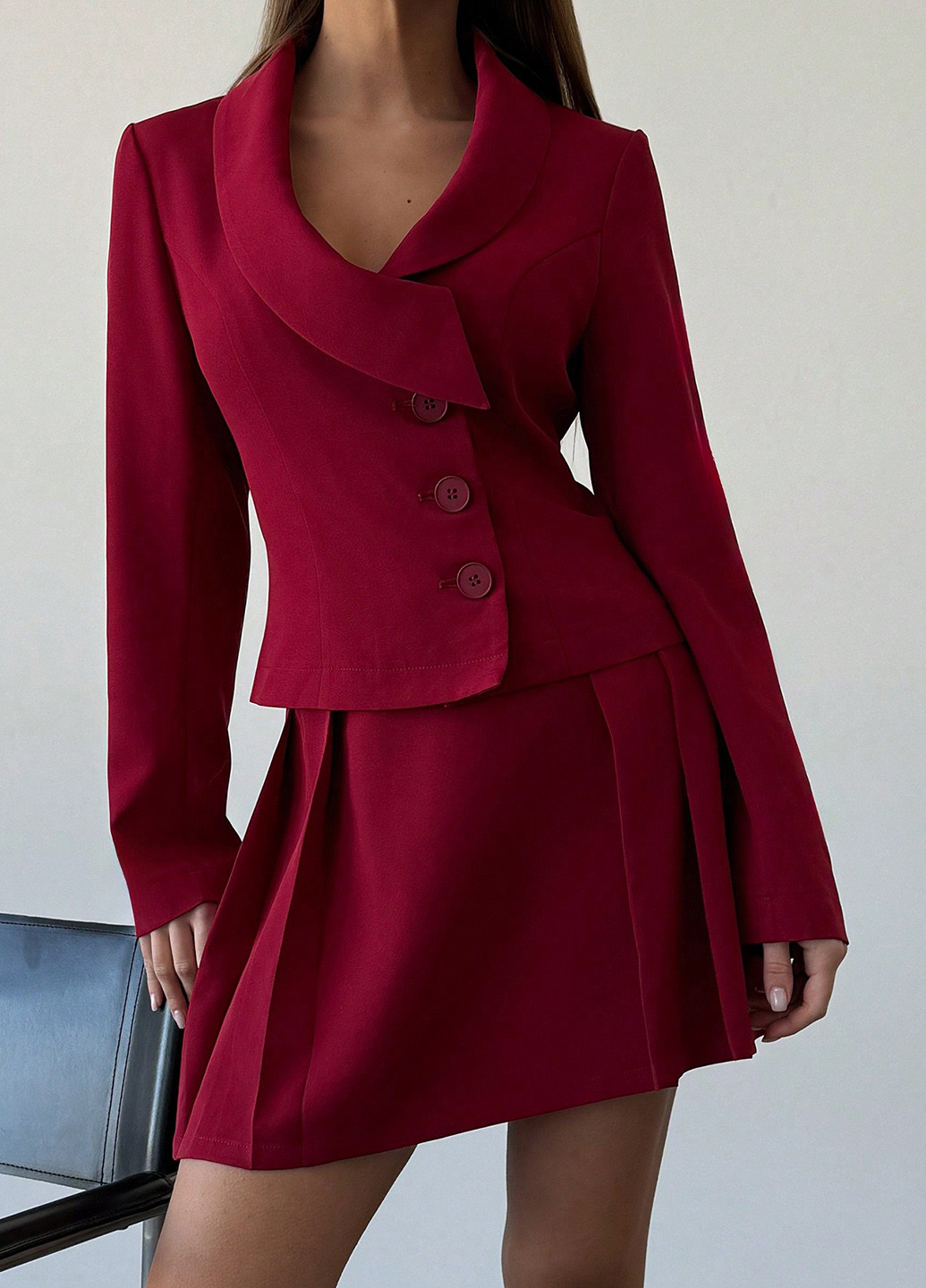 Костюм (жакет, спідниця) SHEIN (338626668)