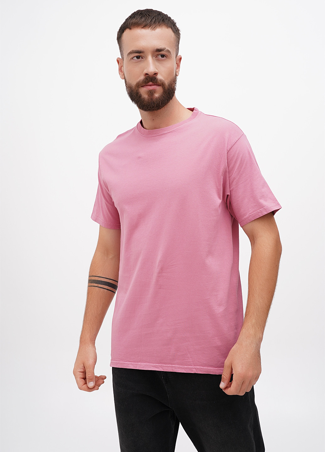 Темно-розовая футболка Blue 84