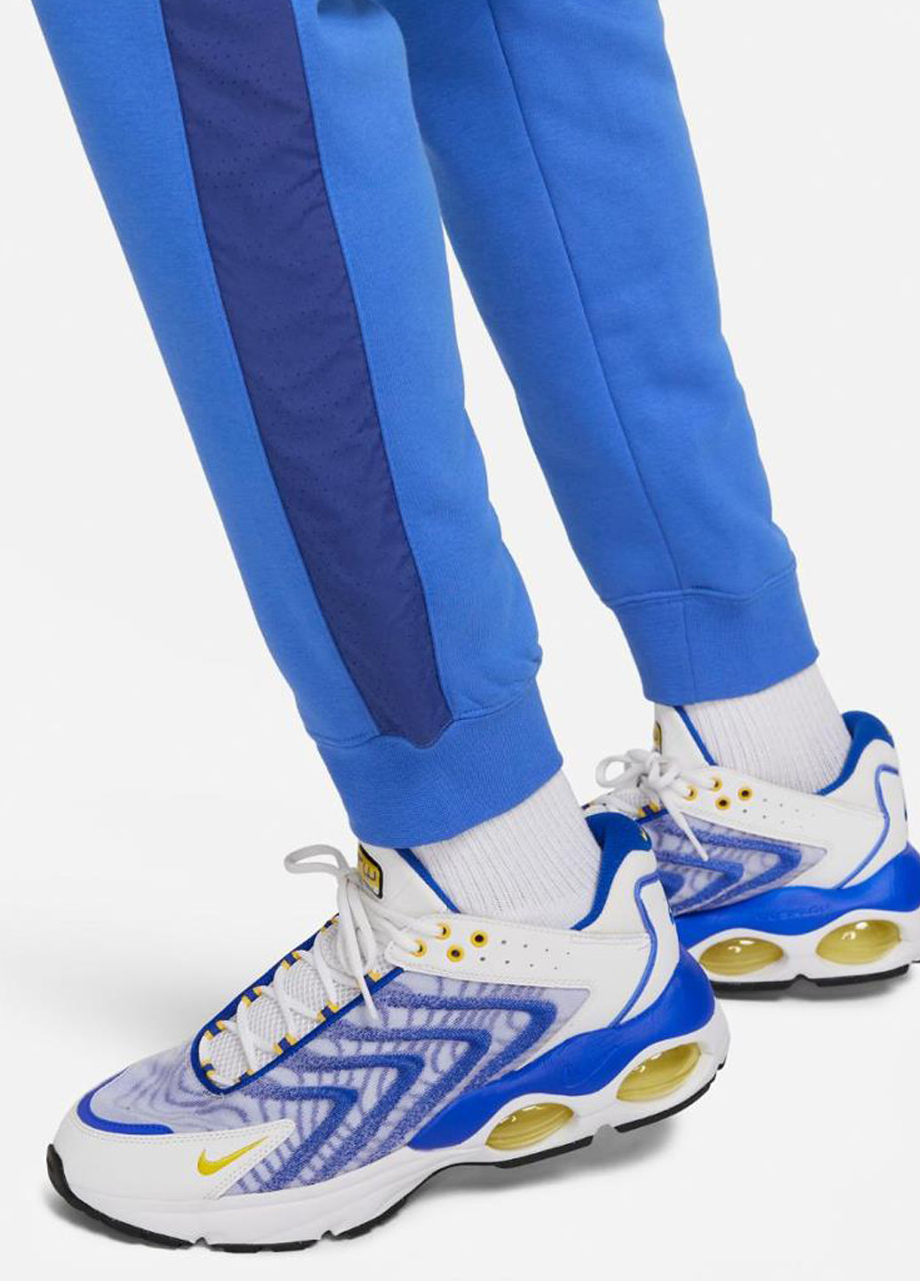 Синие спортивные демисезонные джоггеры брюки Nike