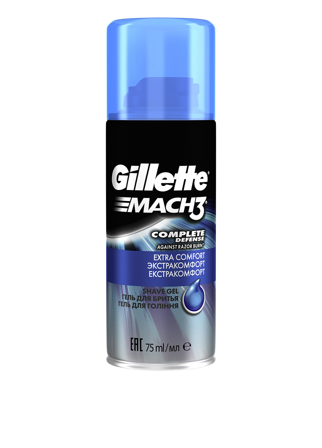 Гель для гоління Mach 3 Extra Comfort, 75 мл- Gillette (11340914)