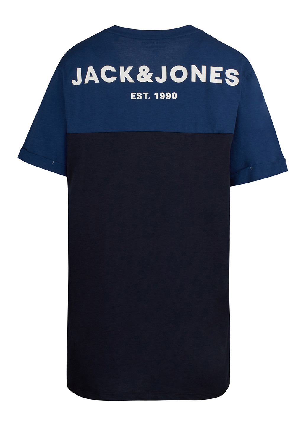 Темно-синя футболка Jack & Jones