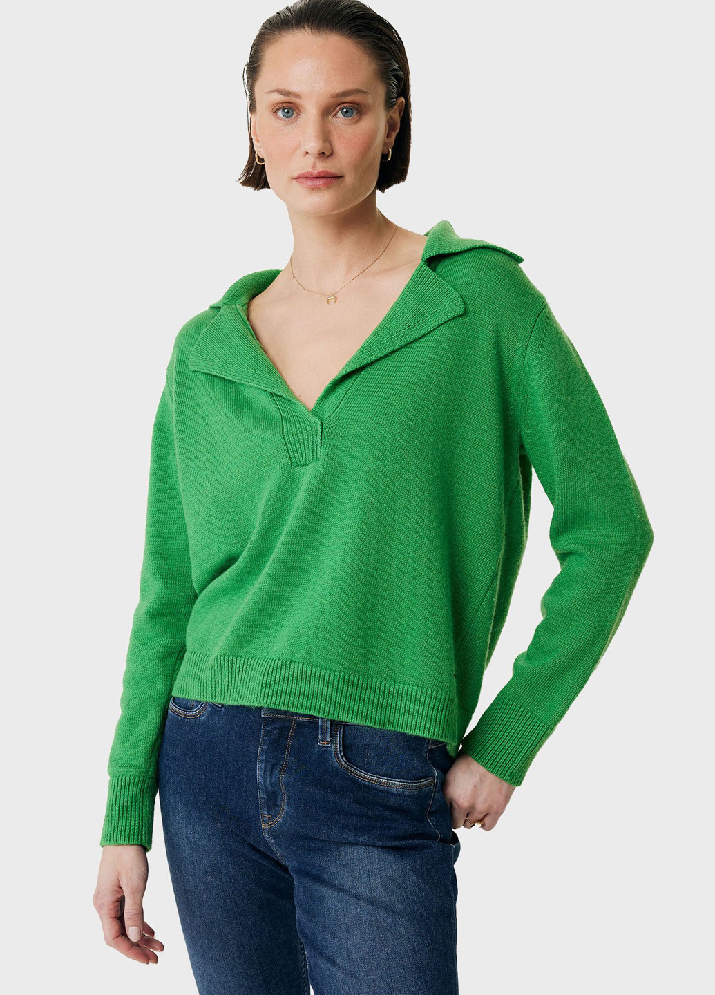 Зелений демісезонний светр Mexx