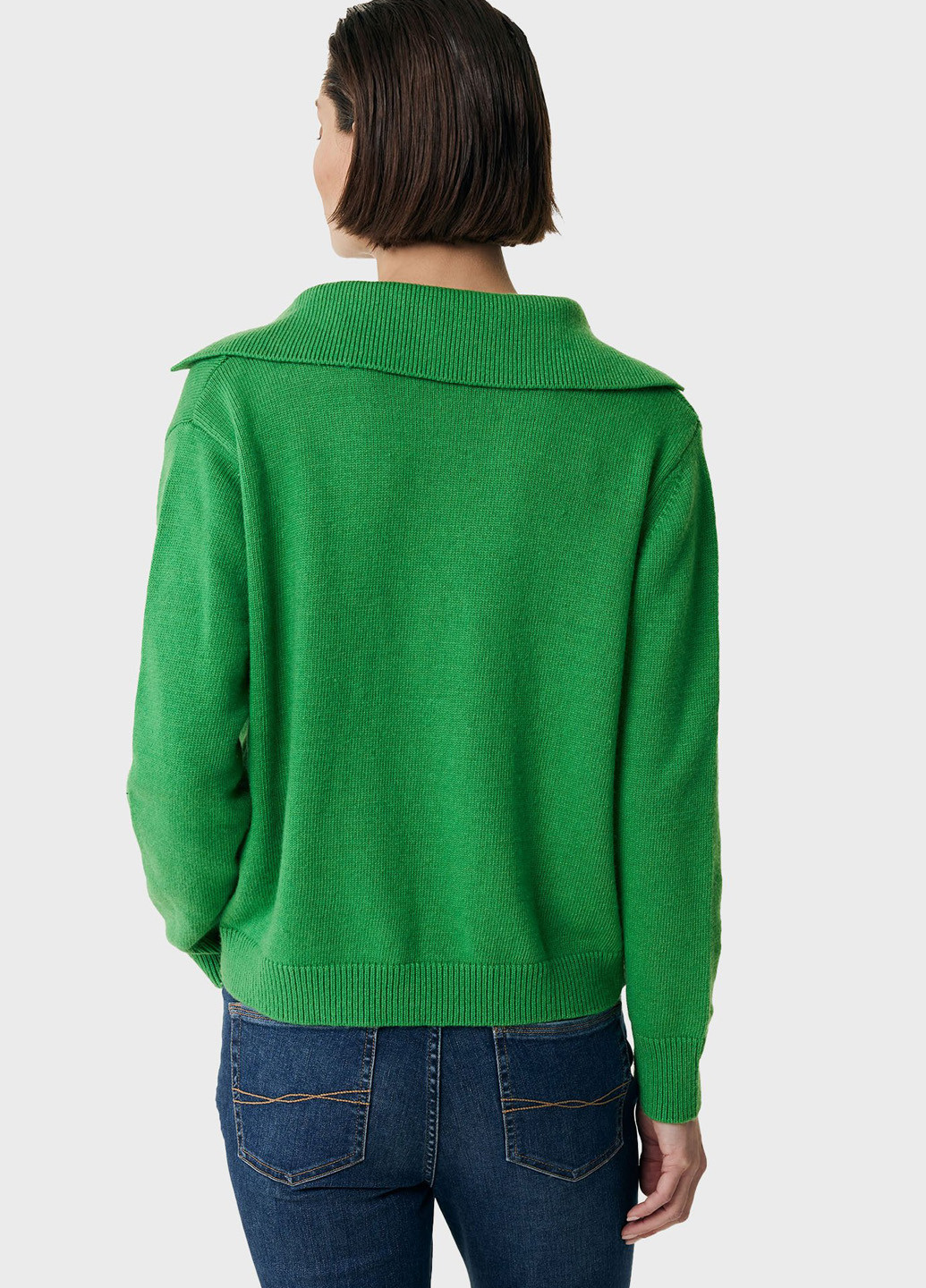 Зелений демісезонний светр Mexx