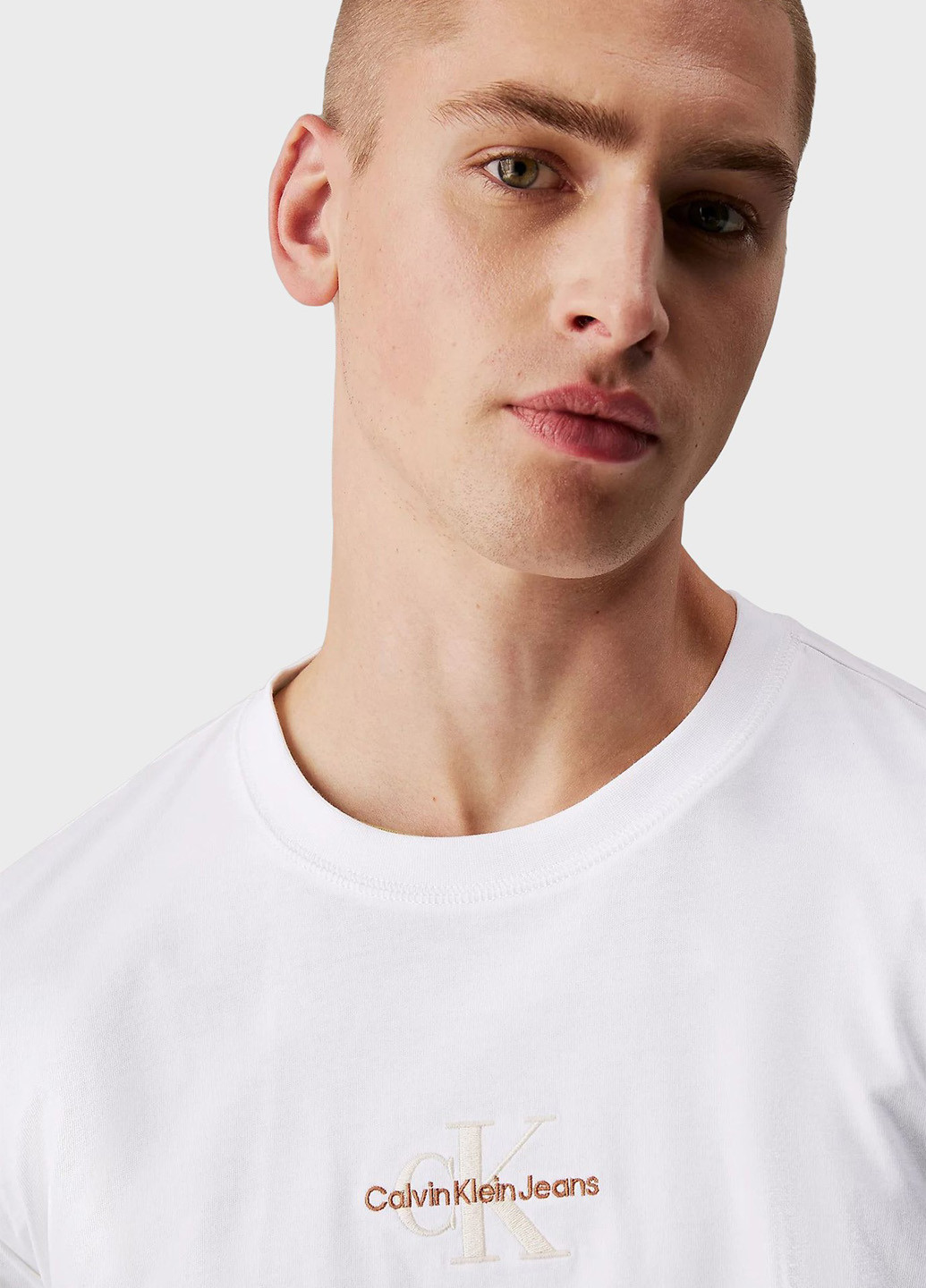 Біла футболка Calvin Klein Jeans