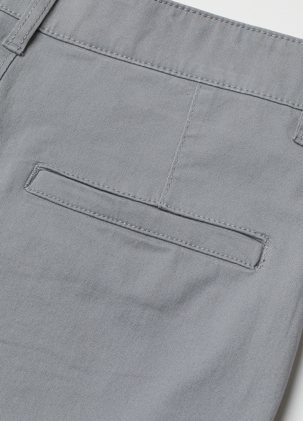 Серые кэжуал демисезонные зауженные, чиносы брюки H&M