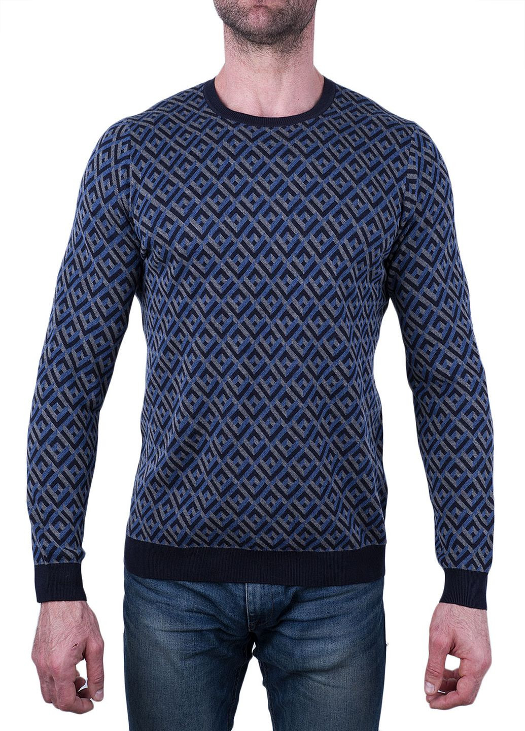 Комбінований зимовий джемпер Olymp