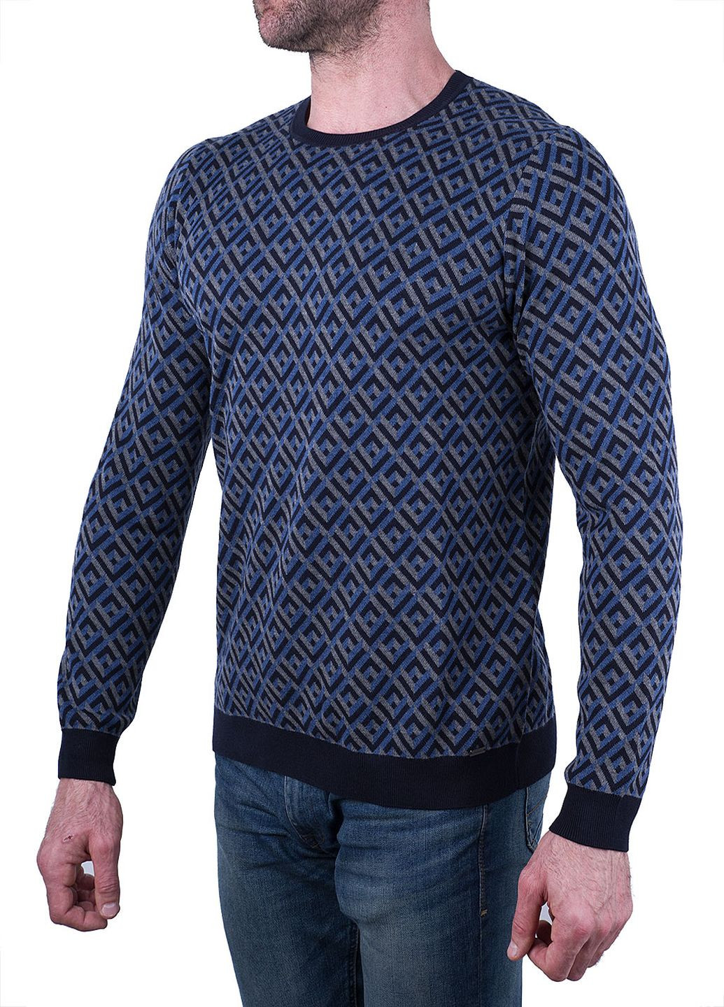 Комбінований зимовий джемпер Olymp