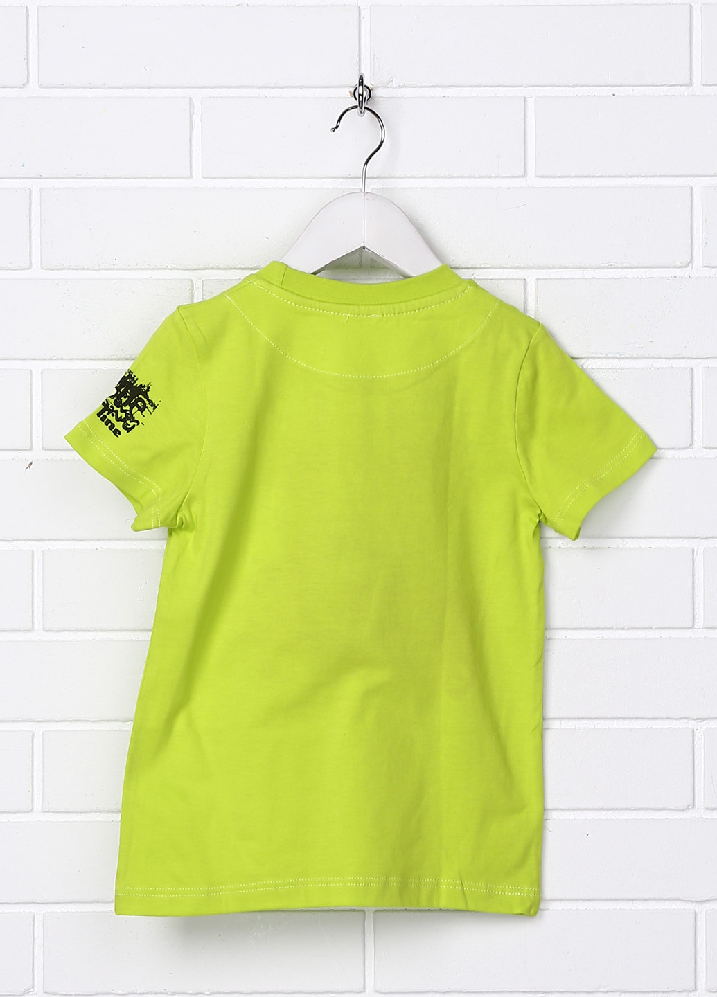 Салатовая летняя футболка с коротким рукавом Bimba