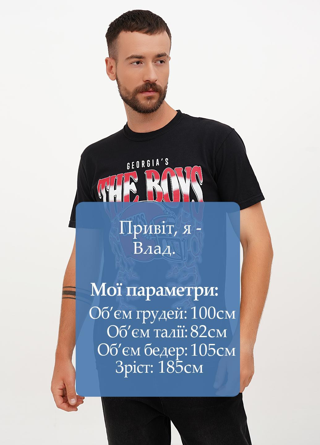 Черная футболка Comfort Colors