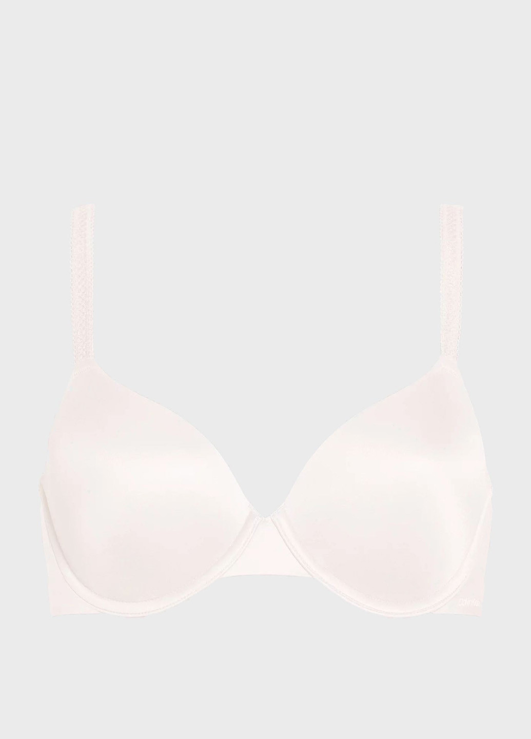 Светло-розовый бюстгальтер Calvin Klein с косточками полиамид