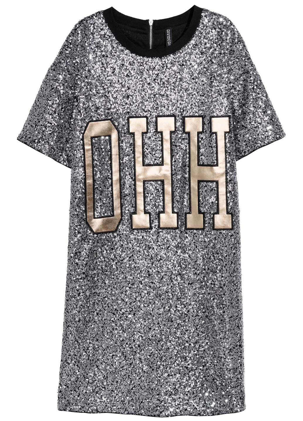 Сіра кежуал плаття, сукня сукня-футболка H&M однотонна