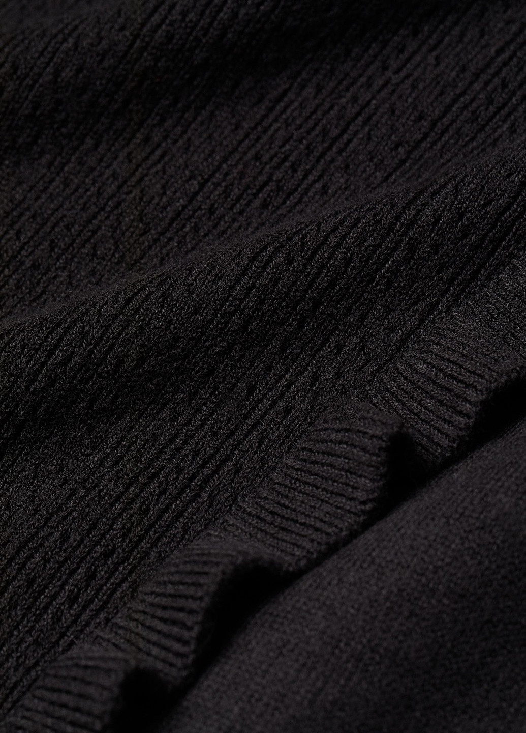 Чорна кежуал сукня H&M однотонна