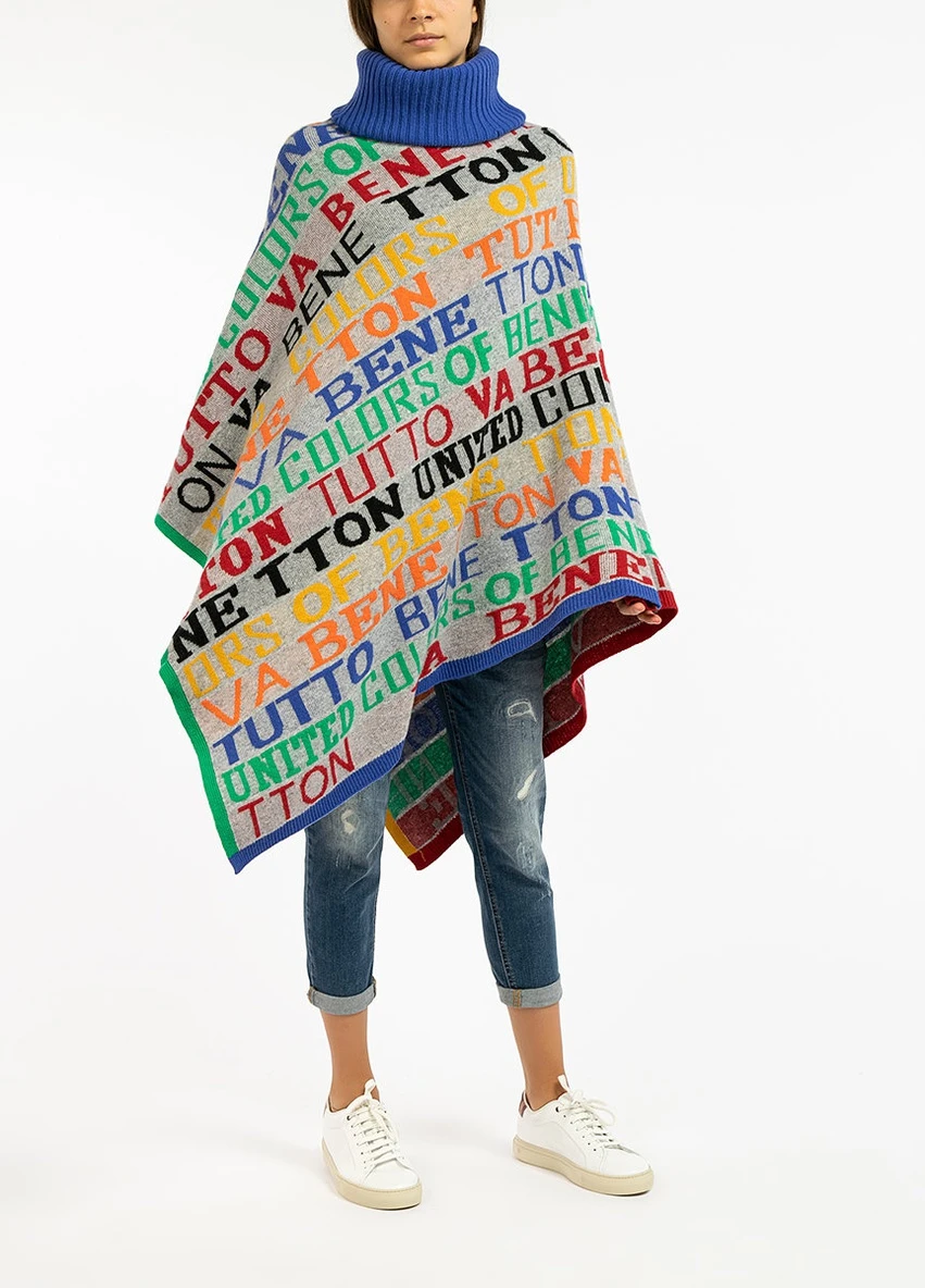 Пончо United Colors of Benetton (235494664)