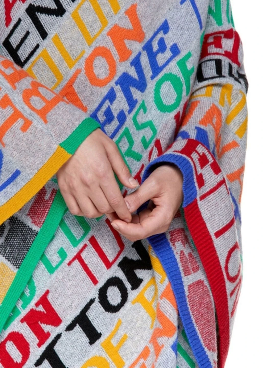 Пончо United Colors of Benetton (235494664)